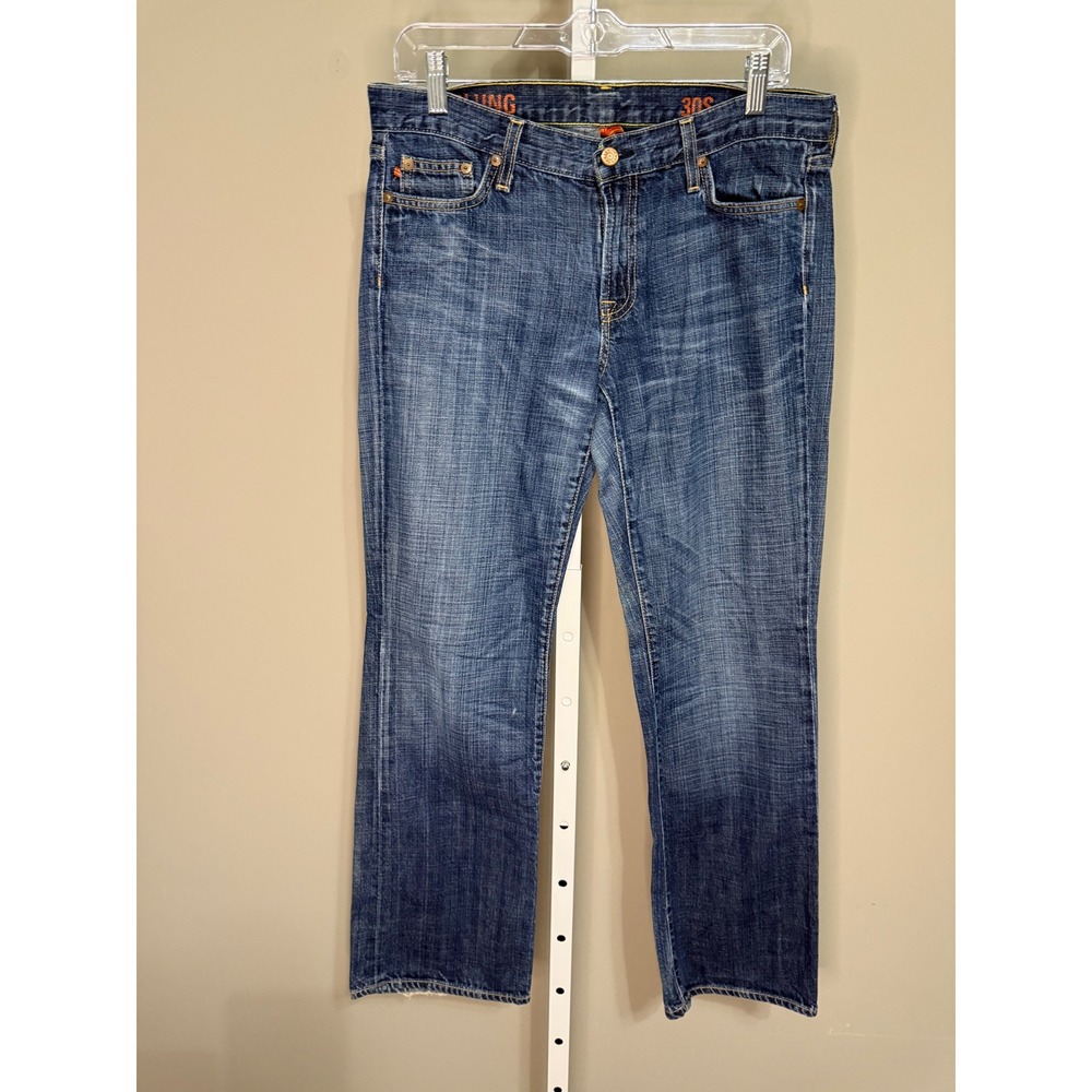 J.Crew Hipslung Jeans Dark Wash Size 30S Waist 33 Inseam 30.5 Normcore Low Rise‎